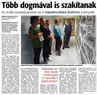 Zalai Hírlap 2019 10 31 253sz 06old - Több dogmával is szakítanak.jpg Zalai Hírlap 2019 10 31 253sz 06old - Több dogmával is szakítanak.jpg